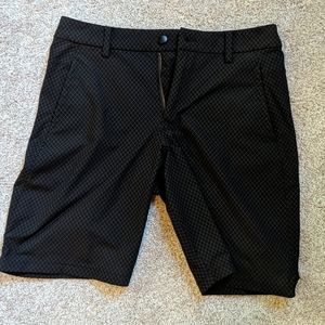 Lululemon athletica checkered black shorts